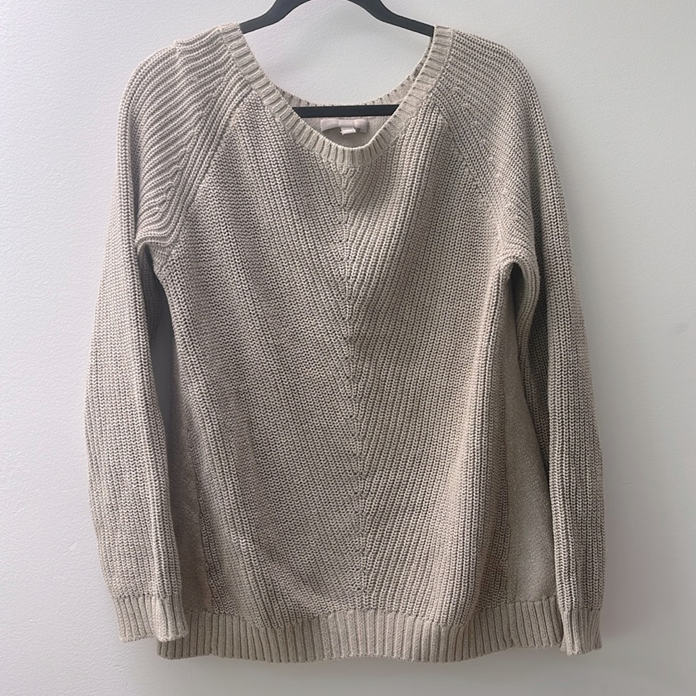 Cozy Neutral Knit Pullover Sweater – Everyday Essential